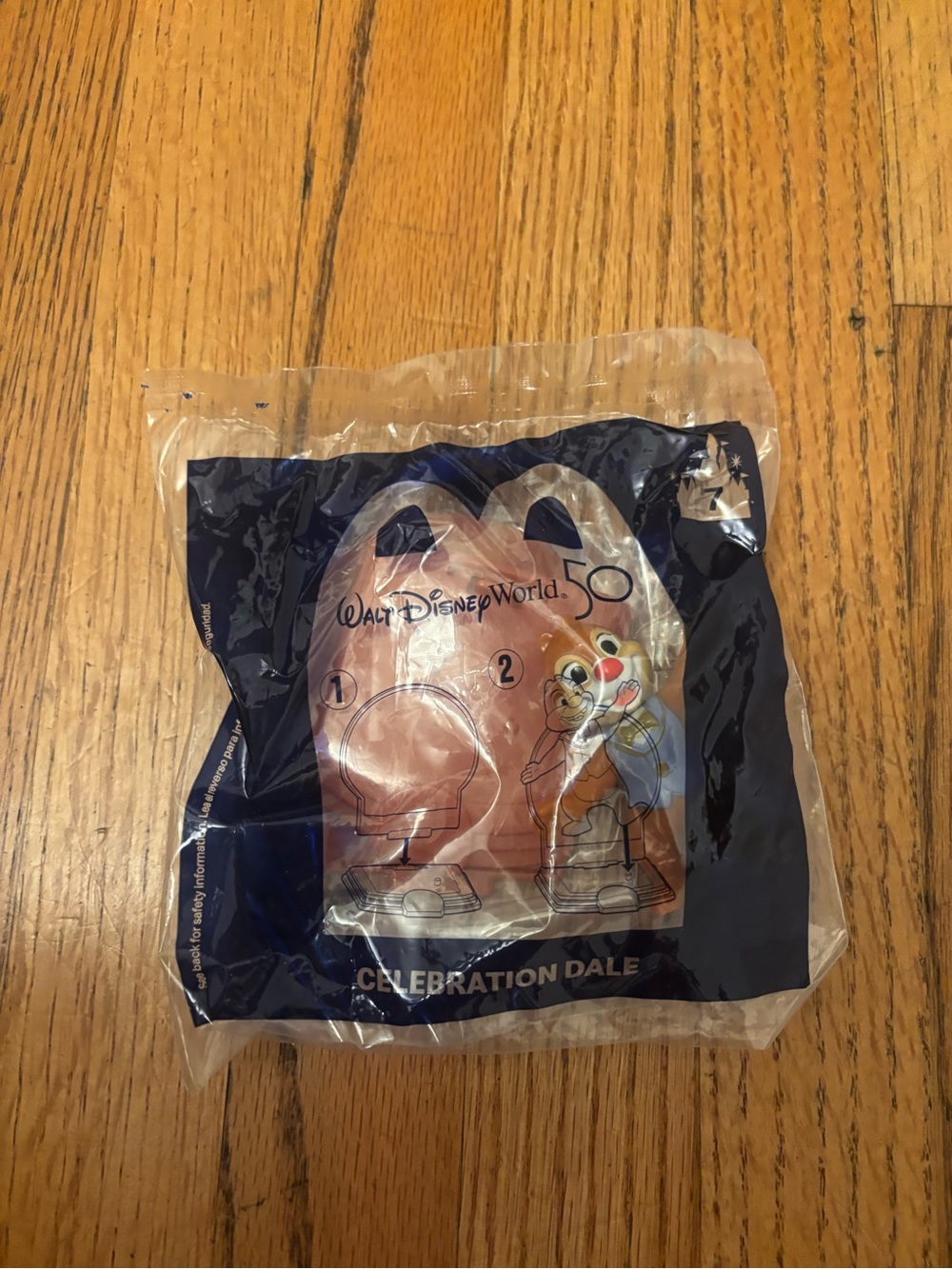 Celebration Dale #7 McDONALD’S WALT DISNEY WORLD 50th ANNIVERSARY HAPPY MEAL TOY